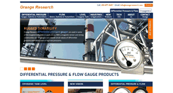 Desktop Screenshot of orangeresearch.com